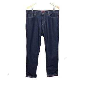Realtree Womens Flannel Lined Jeans Size 12 Stretch Cotton Denim Outdoor